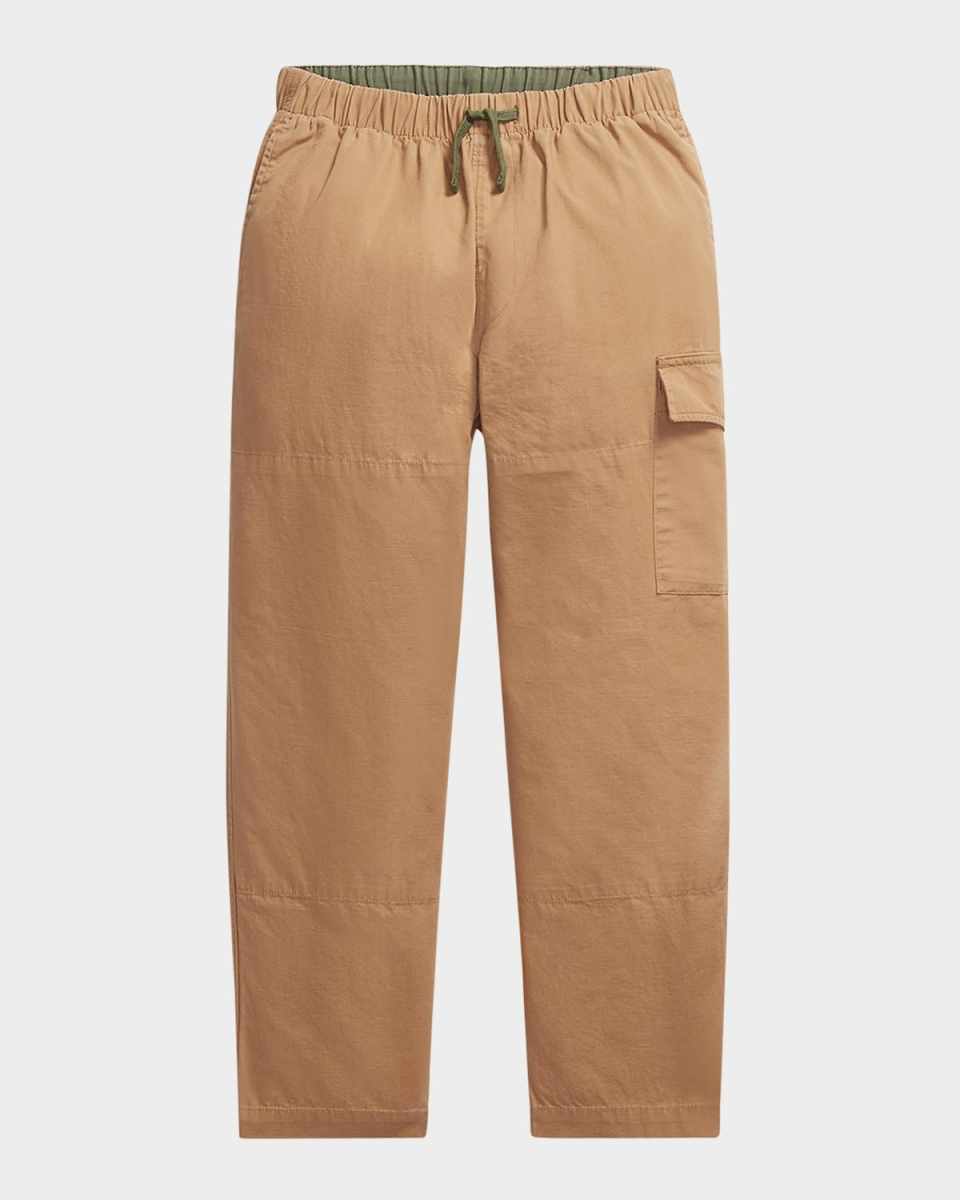 Boy's Rustic Canvas Cargo Pants, Size 8-